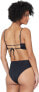 L*Space 282337 Women's Ringo Top, Swimwear Black, Size X-Small