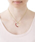 ფოტო #2 პროდუქტის Ruby (1/2 ct. t.w.) & Diamond Accent 18" Heart Pendant Necklace in 10k Gold (Also in Tanzanite)