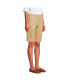 Фото #7 товара Women's Mid Rise Elastic Waist Pull On 12" Chino Bermuda Shorts