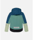 Фото #2 товара Big Boys Two Piece Technical Snowsuit Colorblock Blue, Green And Gray