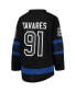 ფოტო #2 პროდუქტის Youth Boys John Tavares Black Toronto Maple Leafs Alternate Replica Player Jersey