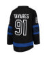 Фото #2 товара Youth Boys John Tavares Black Toronto Maple Leafs Alternate Replica Player Jersey