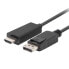 LANBERG 1 m HDMI To DisplayPort Converter - фото #3