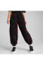 DOWNTOWN AOP Sherpa Pants Dark Jasper