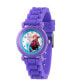 Фото #1 товара Часы и аксессуары ewatchfactory Disney Frozen Elsa and Anna для девочек, фиолетовые пластиковые Учебные часы