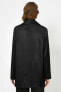 Фото #4 товара Куртка Koton Satin Pocket Detail Long Sleeve Coat