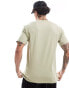 Фото #3 товара Vans left chest logo short sleeved t-shirt in beige