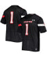 Фото #1 товара Men's #1 Black Texas Tech Red Raiders Team Premier Football Jersey