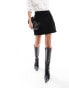 Фото #5 товара Nobody's Child Petite Tracey cord mini skirt with pocket detail in black