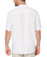 Фото #2 товара Рубашка мужская полосатая с коротким рукавом Cubavera Big & Tall