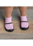 Baby Girl First Walk Sock Shoes Mary Jane - Pink