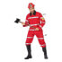 Фото #4 товара Маскарадные костюмы для взрослых Красный Пожарник (2 Предметы)