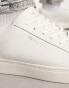 PS Paul Smith Rex multi tape back leather trainer in white