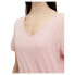 ფოტო #5 პროდუქტის PIECES Penny short sleeve v neck T-shirt