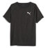 Фото #1 товара Puma Run Ultraspun Crew Neck Short Sleeve Athletic T-Shirt Mens Black Casual Top