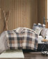 Ridge Herringbone 6-Pc. Duvet Cover Set, King/California King