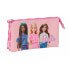 Фото #2 товара Тройной пенал Barbie Love Розовый 22 x 12 x 3 cm