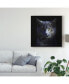 Фото #3 товара Alain Gillet Blue Cat Canvas Art - 20" x 25"