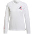 Фото #1 товара T-shirt adidas Floral Long Sleeve W H14699