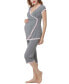 ფოტო #12 პროდუქტის Kimi & Kai Cindy Maternity Nursing Pajama Set