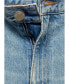 ფოტო #4 პროდუქტის Women's Frayed Hem Devin Wideleg Jeans