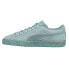 Puma Suede Mono Triplex Lace Up Mens Blue Sneakers Casual Shoes 38685203