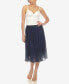 Women's Chiffon Pleated Midi Skirt