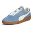 Puma Vlado Stenzel Hairy Suede Lace Up Mens Blue Sneakers Casual Shoes 39010202