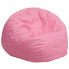 Фото #1 товара Oversized Solid Light Pink Bean Bag Chair