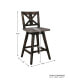 Фото #9 товара Homelegance Springer Counter Height Dining Swivel Chair