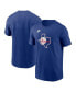 Фото #1 товара Men's Royal Texas Rangers Cooperstown Collection Team Logo T-Shirt