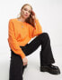 Фото #1 товара Raga – Chill Breeze – Pullover in Orange mit kurzem Schnitt