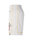 ფოტო #2 პროდუქტის Men's White, Black Miami Heat 2022/23 City Edition Swingman Shorts