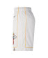 Men's White, Black Miami Heat 2022/23 City Edition Swingman Shorts