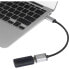 Renkforce RF-4888284 - 0.15 m - USB C - USB A - USB 3.2 Gen 1 (3.1 Gen 1) - Black - Silver