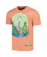 Men's Orange Rick And Morty Graphic T-shirt