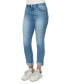 ფოტო #1 პროდუქტის Women's Mid-Rise AB Solution Girlfriend Jeans