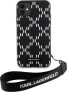 Karl Lagerfeld Etui Karl Lagerfeld KLHCN61SAKLMBSK Apple iPhone 11/XR czarny/black hardcase Monogram Losange Saffiano