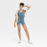 Women's Seamless Short Bodysuit - JoyLab Blue XS