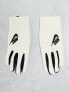 Nike Club Fleece gloves in off white