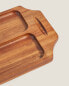 Wooden appetiser tray