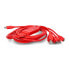 Фото #3 товара 4в1 кабель USB - USB B, miniUSB, microUSB, USB type C - 180 см - красный - SparkFun CAB-21271