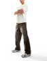 Фото #1 товара Weekday Sphere low waist loose fit jeans in brown wash