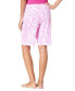 Фото #2 товара Пижама HUE Blooms Printed Knit Bermuda для женщин