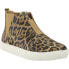 COCONUTS by Matisse Love Worn Leopard High Top Womens Brown Sneakers Casual Sho