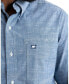 Big & Tall eman Flex Long Sleeve Chambray Button Down Shirt