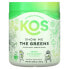 Фото #1 товара KOS, Show Me The Greens, супервкусная вегетарианская смесь, сорбет из зеленого яблока, 266 г (9,38 унции)