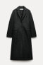 Zw collection fitted wool coat