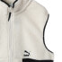 Фото #5 товара Puma Clsx Sherpa Gilet Full Zip Vest Mens Off White Casual Athletic Outerwear 53