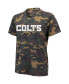 Фото #3 товара Women's Jonathan Taylor Camo Indianapolis Colts Name and Number V-Neck T-shirt